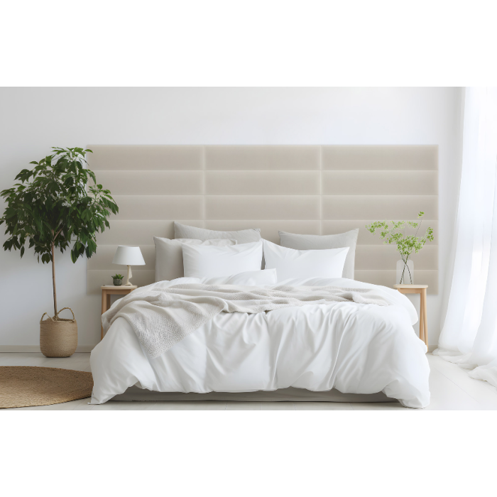 Polsterpaneel Magic Velvet Cremefarben